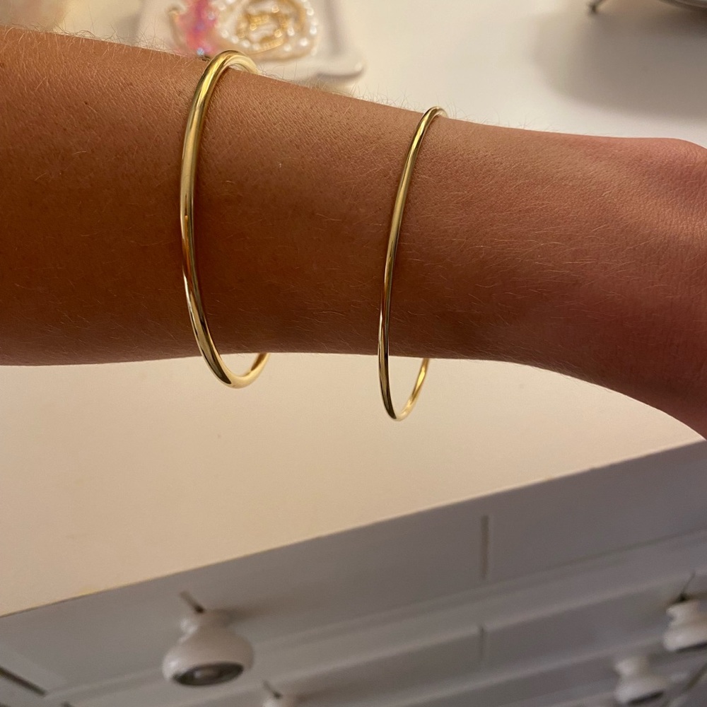 Set of gold bangles